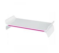 Leitz Ergo Wow Pink Adjustable Monitor Desktop Stand