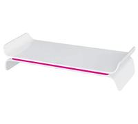 Leitz Ergo WOW Adjustable Monitor Stand Pink