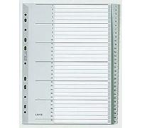 Leitz 12810000 Index A4 Oversized Grey 31 Dividers Polypropylene