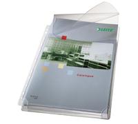 Leitz Premium Plastic Punched Pocket A4, Expanding, High Capacity 200 Sheets, 170 Micron PVC, Top Flap, Pack of 5, 47573003