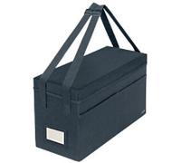 Leitz Fabric Compact Hot Desking Work Bag with Lid 6723 Foldable With Carry Handles Grey 200 x 260 x 465 mm