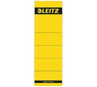 Leitz Folder Spine Label 61 x 192 mm Short, Wide Yellow Pack of 10
