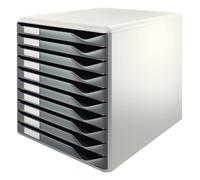 Leitz Form Set Filing Unit with 10 Drawers A4 Grey
