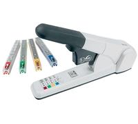 Leitz Heavy Duty Stapler, 80 Sheet Capacity, Ergonomic Metal Body, Includes Staples, 55510084 - Silver