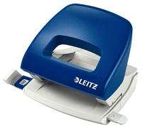 Leitz Hole Punch, 16 Sheets, Guide Bar with Format Markings, Metal and Plastic, NeXXt Range, 50380035 - Blue