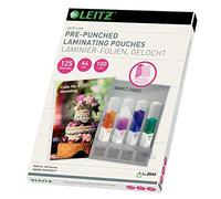 Leitz A4 Multiperfored 125 Microns Laminating Pouches 100 Units