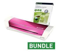 Leitz iLAM Laminator A4 Pink White