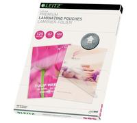 Leitz 74880000 Laminating Pouches Made of 125 Micron Thick Material (Transparent, Glossy, A3 and UDT) - Pack of 100