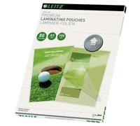 LEITZ iLAM 74850000 80 Micron A3 Laminating Pouches - Pack of 100