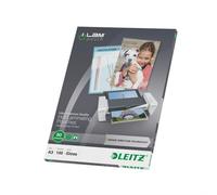 Leitz iLAM Ultra-premium Glossy A3 Laminating Pouches with UDT 80 microns Pack of 100