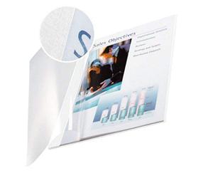 Leitz impressBIND Soft Covers, 14.0 mm Spine, White, Pack of 10