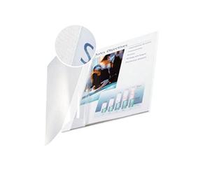 Leitz impressBIND Soft Covers, 3.5 mm Spine, White, Pack of 10