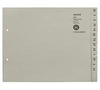 Leitz Index Divider Sheets, Alphabetical Tabs (A-Z) A4 Paper for 36 Folders