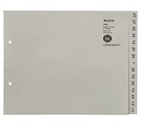 Leitz Index Divider Sheets, Alphabetical Tabs (A-Z) A4 Paper for 4 Folders