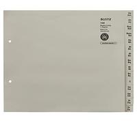 Leitz Index Divider Sheets, Alphabetical Tabs (A-Z) A4 Paper for 6 Folders