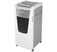 Leitz Iq Auto Feed White Office Micro Cut Paper Office Shredder P5 110 Litre
