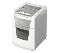 Leitz Iq Auto Feed White Small Office Micro Cut Paper Office Shredder P5 34 Litre