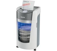 Leitz IQ OptiMax Office 550 P5 Micro-Cut Paper Shredder, Unique Bin Rotation Technology, 33% More Bin Capacity, 550 x A4 Sheets, 35L, 12-10 Sheets