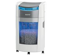 Leitz IQ OptiMax Office 300 Micro-Cut Paper Shredder P5, 300 Sheets