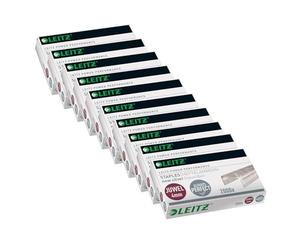 Leitz Juwel 56410000 Staples 4 mm 10 x Box of 2000 Items Nickel Silver