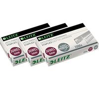 Leitz Juwel Metal Stapler 12 Sheets Matt Nickel (Galvanised, 3 x Staples)