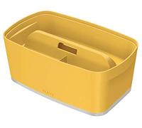 Leitz L:MyBox Small with Lid + Organise w. handle Cosy warm yellow Mailorder