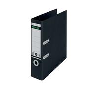 Leitz LAF180 Recycled 80mm A4 Black Pack of 10 10180095