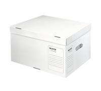 Leitz Large Archiving Box Storage Transportation Organisation White 10 Pack