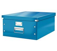 Leitz , Large storage and transport box, blue, with lid, for A3, Click & Store, 60454036