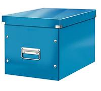 Leitz Wow Click & Store Blue Cube Storage Box Large