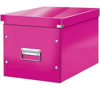Leitz Large Storage Cube, Pink, Click and Store Range, 61080023 Large Pink