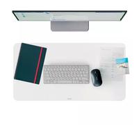 Leitz Large Transparent Desk Mat - Matt Desk Protector, Waterproof Mat, Laptop Desk Cover for Office & Home, Easy to Clean, Scratch-Resistant, PVC (70x36cm, Transparent)