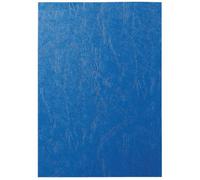Leitz Leather Finish Binding Covers 240g Blue - Pack of 100