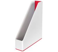 Leitz Leitz WOW Duo Colour Magazine File A4 White/Red