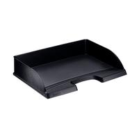 Leitz Letter Tray Plus Document Storage Landscape Organisation Black 5 Pack