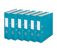 Leitz Lever Arch File 180 Cosy A4 80mm Calm Blue (Pack 6) - 10610061