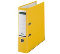 Leitz 180 Plastic Lever Arch File ring binder A4 Yellow