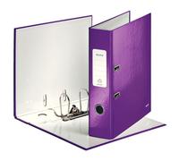 Leitz 180° WOW Cardboard Purple ring binder