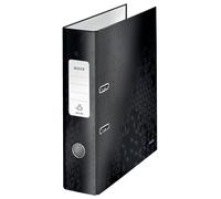 Leitz 180 WOW Lever Arch File A4 80mm Black (10 Pack) 10050095