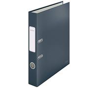 Leitz Lever Arch File, 350 Sheet Capacity, 50 mm Spine, Cosy Range, A4, Velvet Grey, 10620089