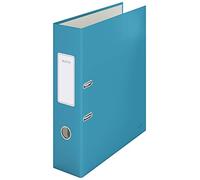 Leitz Lever Arch File, 600 Sheet Capacity, 80 mm Spine, Cosy Range, A4, Calm Blue, 10610061