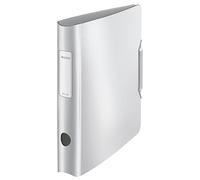 Leitz Lever Arch File, Arctic white, A4, Curved spine 65 mm width, Elastic fastening, Light polyfoam, Style Range, 11090004
