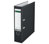 Leitz Lever Arch File, Cardboard, 8 cm Spine, 10105095 - A4, Black