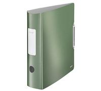Leitz Lever Arch File, Celadon green, A4, Curved spine 8.2 cm width, Elastic fastening, Light polyfoam, Style Range, 11080053
