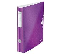 Leitz Lever Arch File, Metallic purple, A4, Curved spine 50mm width, (US IMPORT)