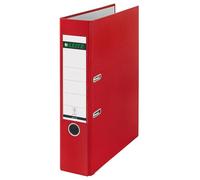 Leitz 180° Lever Arch File A4, Foolscap 82 mm Red 2 ring 1110 Polypropylene Smooth Portrait
