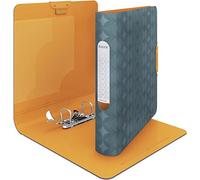 Leitz Lever Arch File, Retro Chic Range, 6 cm Width, 11340058 - A4, Petrol