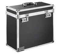 Leitz Lockable Personal Mobile Filing Case, Foolscap, 15 File Capacity, Colour: Black/Chrome, 67170195