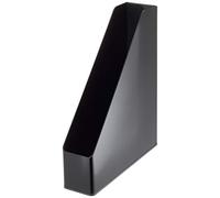 Leitz Magazine File A4 Pack of 4 Black/Dark Grey Duo Colour 53620095