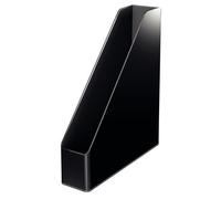 Leitz Magazine File A4 Pack of 4 Black/Dark Grey Duo Colour 53620095